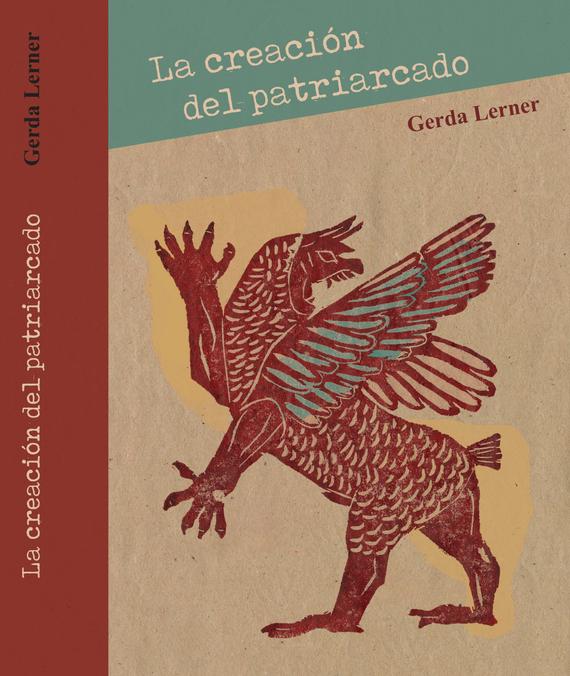 Colalle digital a partir de una xilografía de la diosa Tiamat, representada con varios elementos zoomorfos, como garras y cabeza felinas, escamas de dragón, y con poderosas alas de ave.